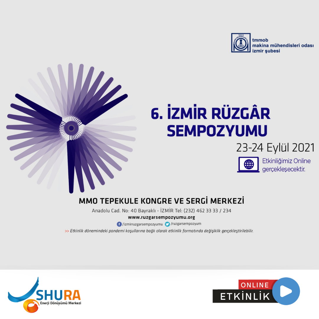 6. İzmir Rüzgâr Sempozyumu / 24 Eylül 2021